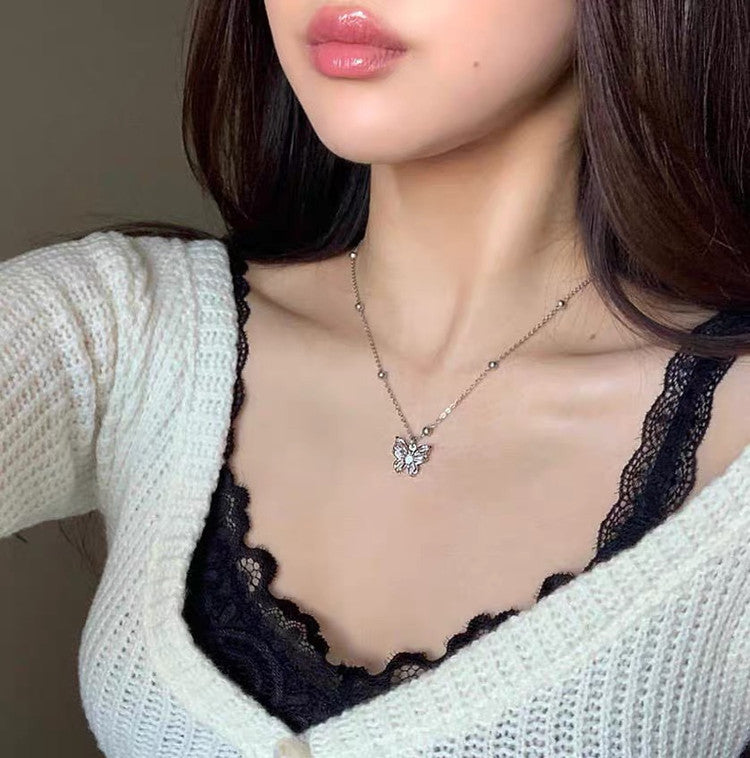 Light Luxury Butterfly Necklace