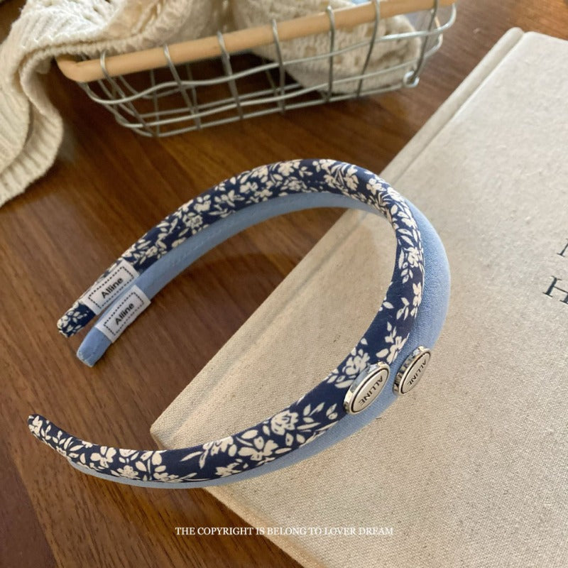 Assorted Blue Hair Accessories Set