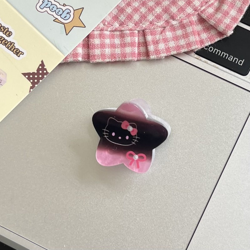 Hello Kitty Star Hair Clips