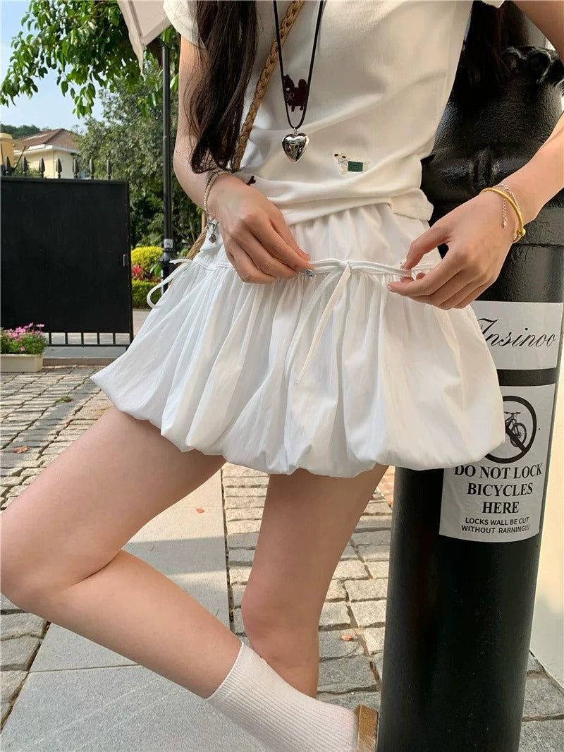 Vyonne Puffy Basic Skirt