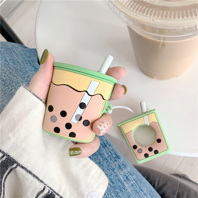 Boba Tea Airpods Case
