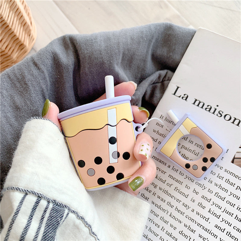 Boba Tea Airpods Case