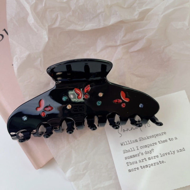 Elegant Gemstone Hair Claw