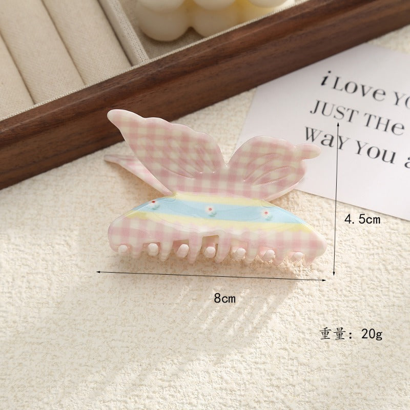 Cute Pastel Hair Claw Clips