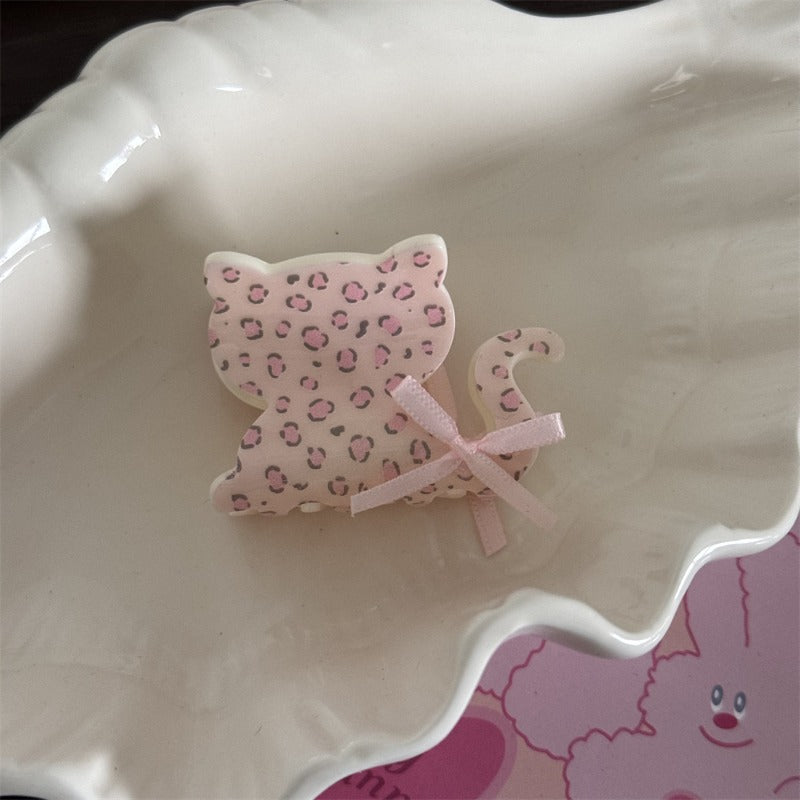 Pastel Cute Animal Hair Claw Clips
