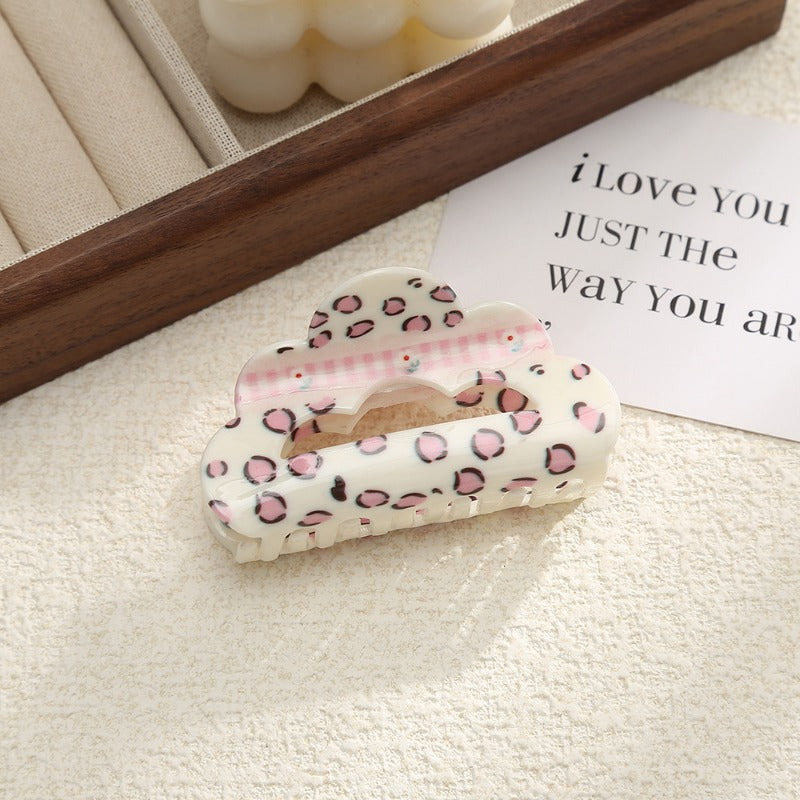 Cute Pastel Hair Claw Clips
