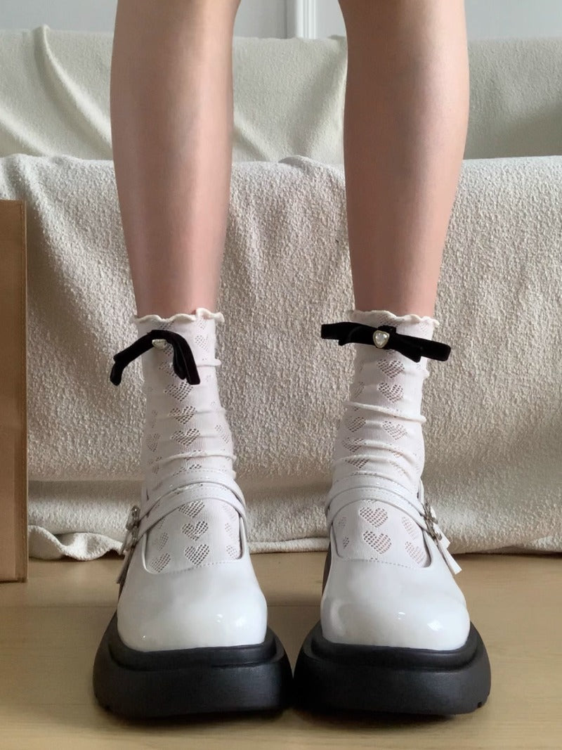 Classic Glossy Mary Jane Shoes