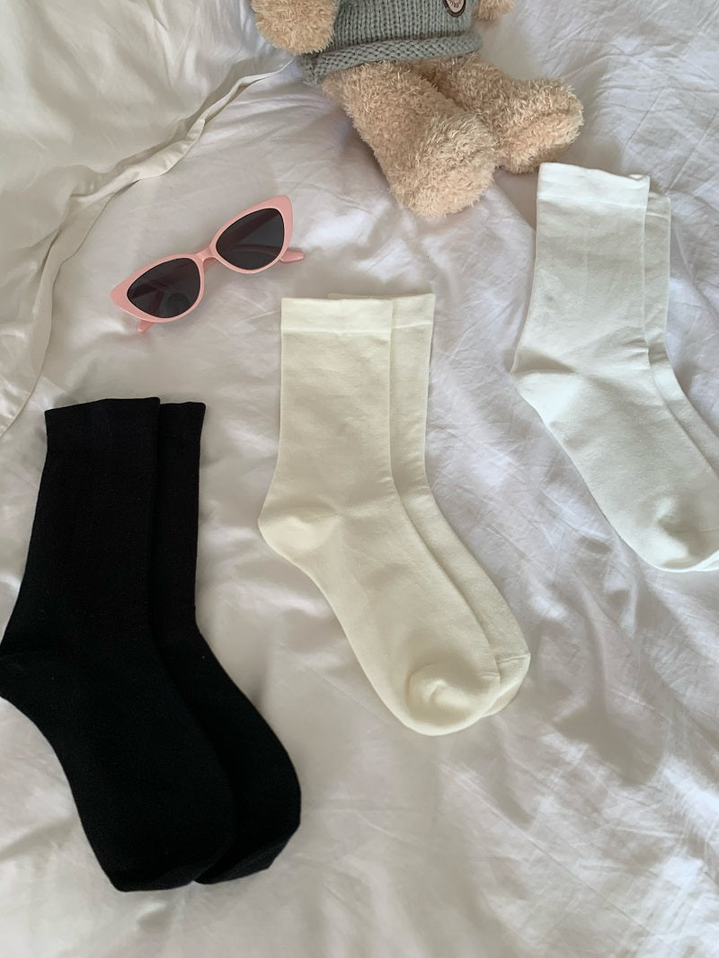Soft Breathable Cotton Crew Socks