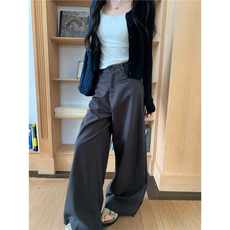 Wide-Leg Chinos