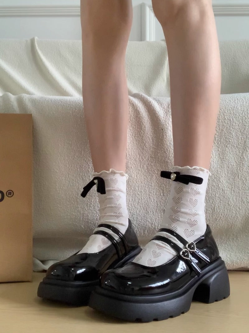 Classic Glossy Mary Jane Shoes