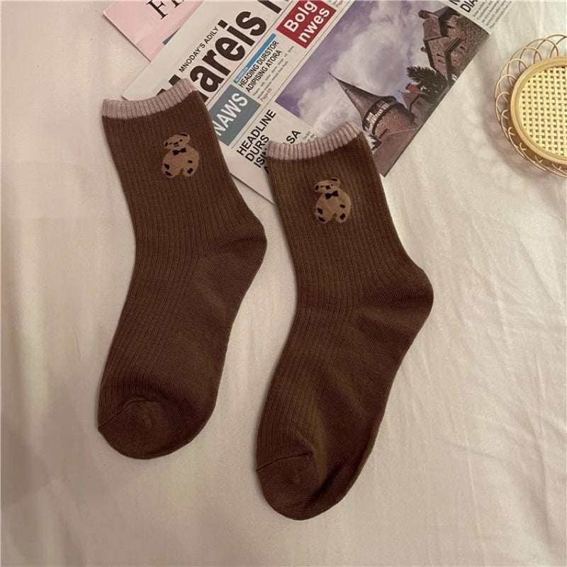 Teddy Brown Socks