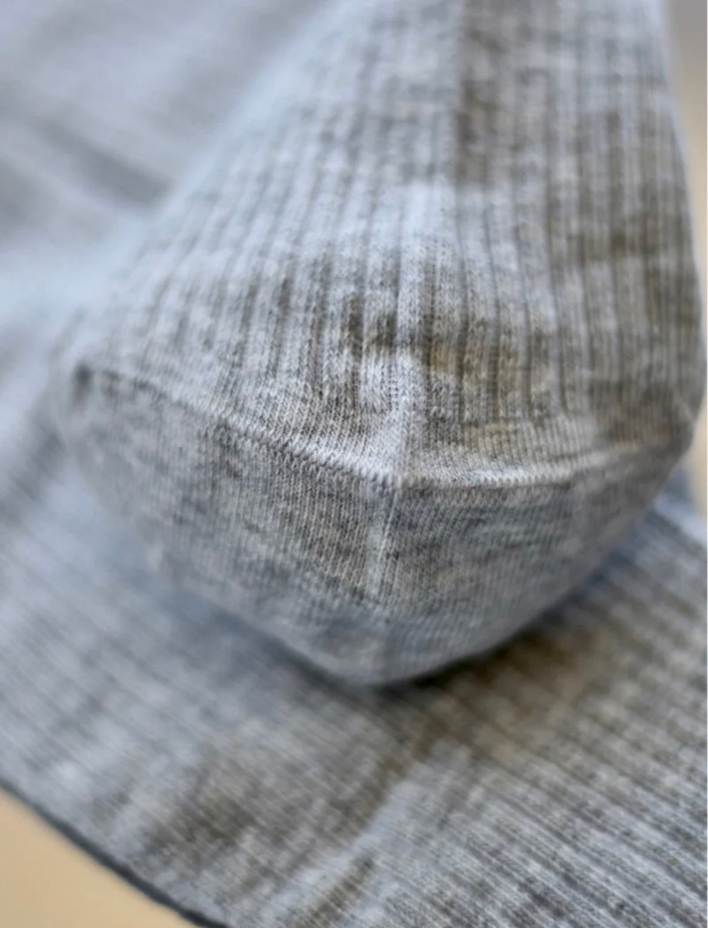 Soft Ribbed Crew Socks