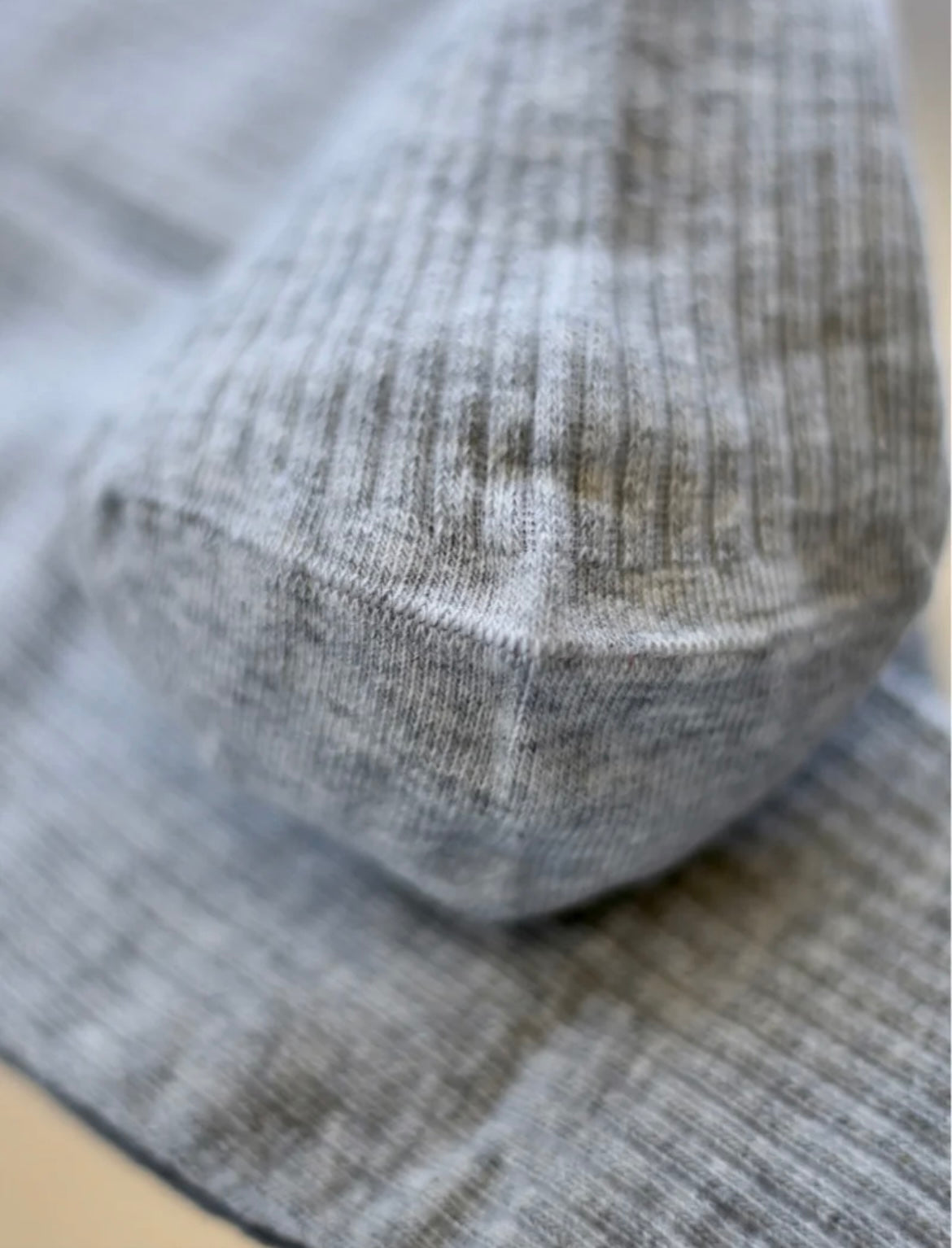 Soft Ribbed Crew Socks