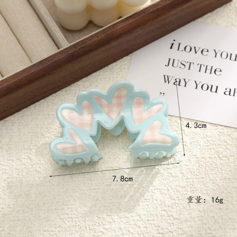 Cute Pastel Hair Claw Clips