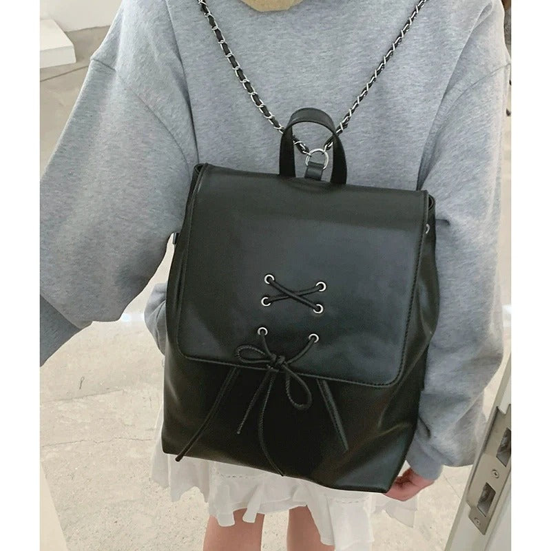 Ballet Glossy Ribbon Backpack