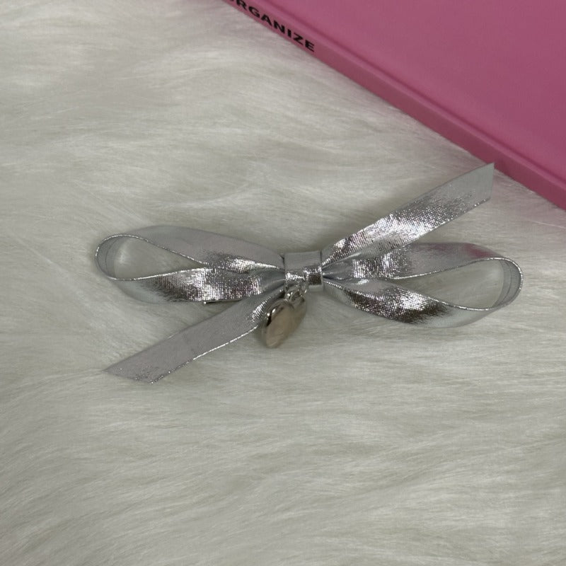Premium Silver Metallic Hair Clips