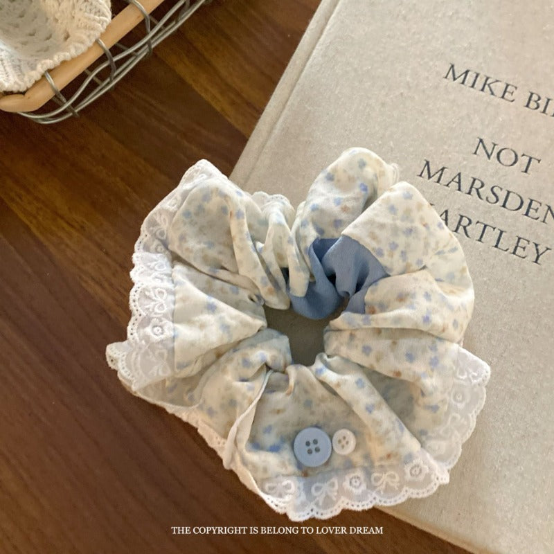 Assorted Blue Hair Accessories Set