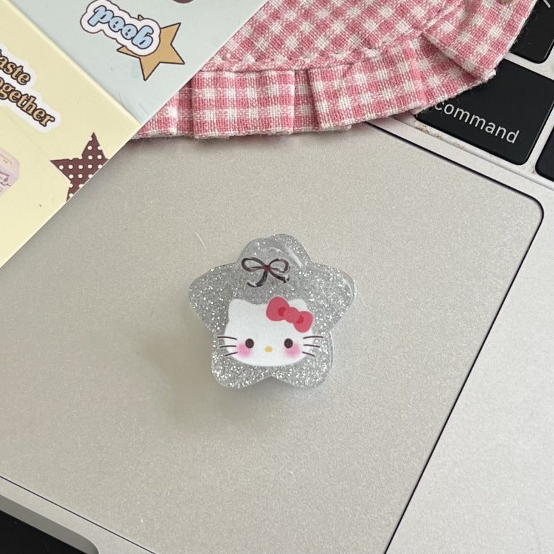 Hello Kitty Star Hair Clips