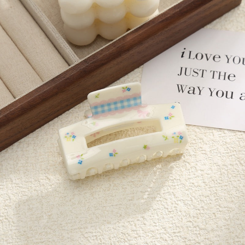 Cute Pastel Hair Claw Clips