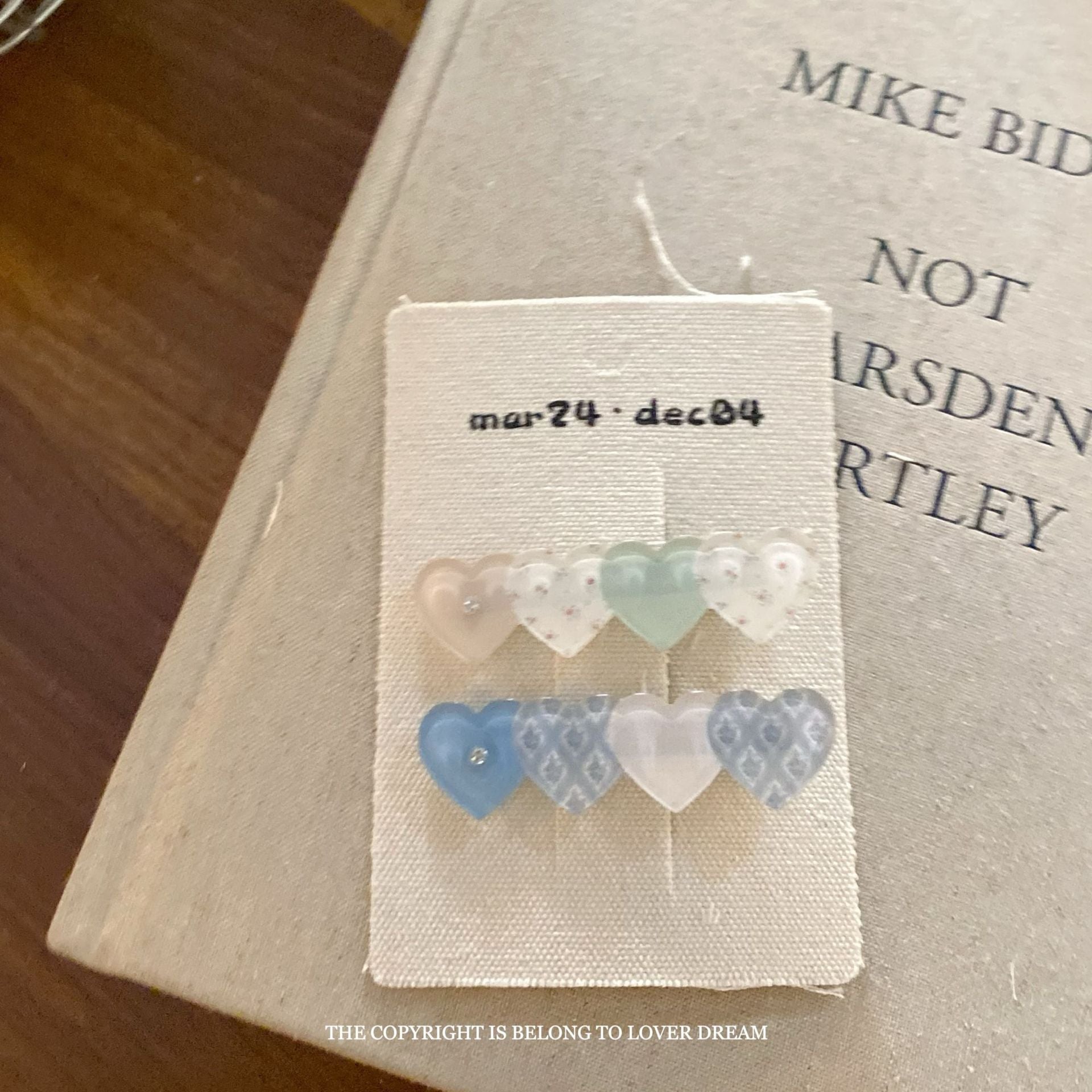 Assorted Blue Hair Accessories Set