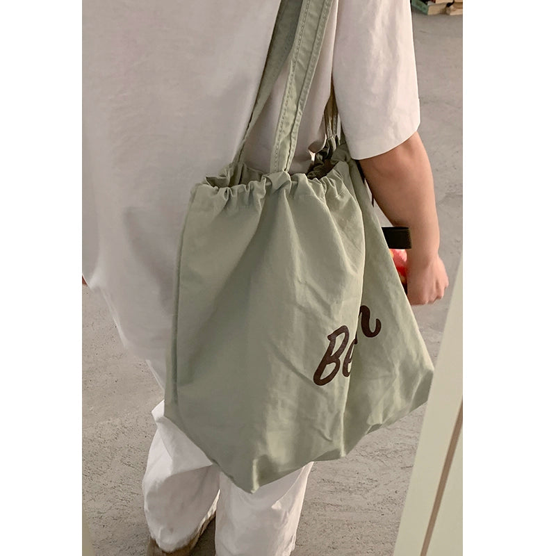Beach Drawstring Tote Bag