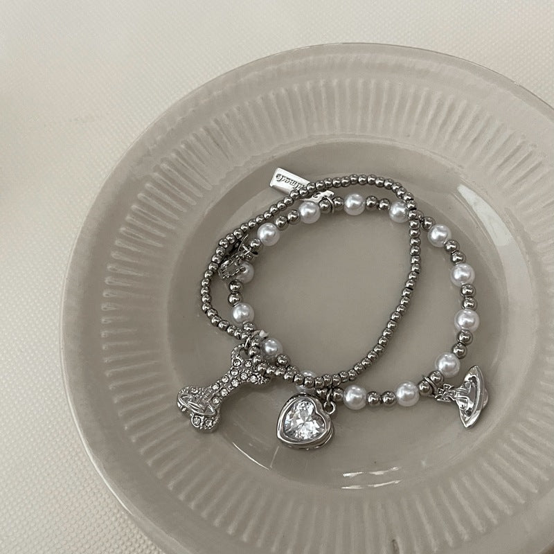 Mini Bone silver Bracelet