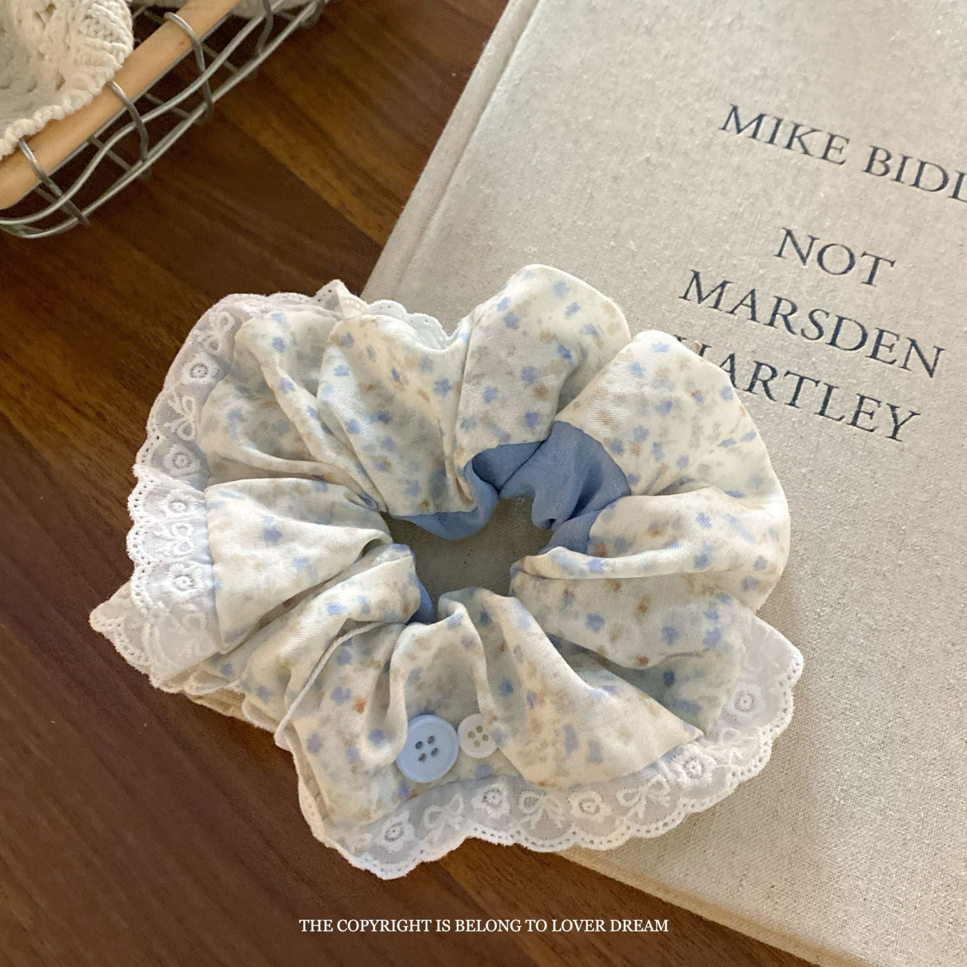 Assorted Blue Hair Accessories Set