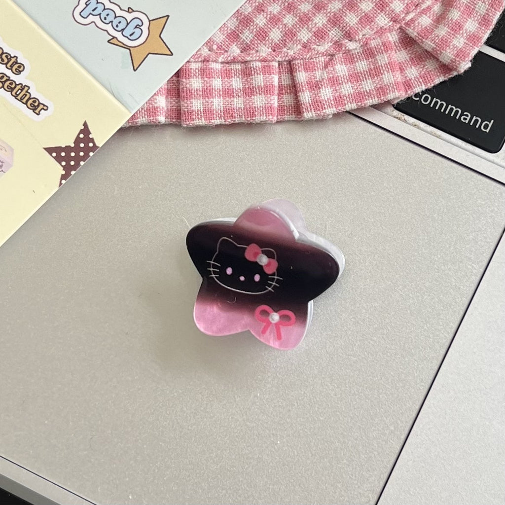 Hello Kitty Star Hair Clips