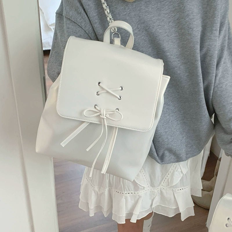 Ballet Glossy Ribbon Backpack