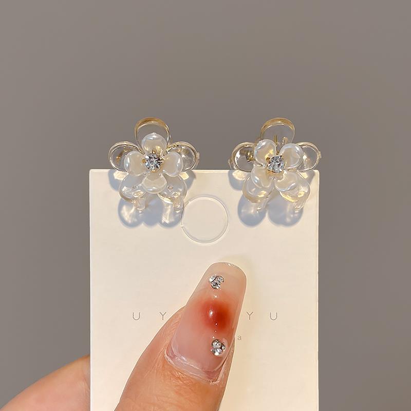 Crystal Bloom Hair Clip