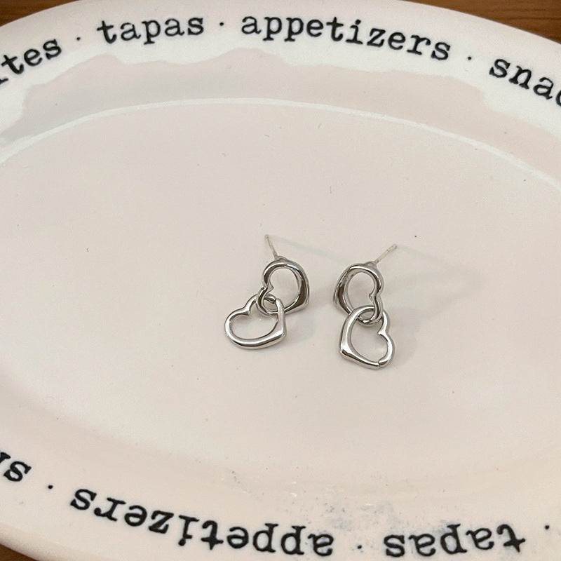 Connecting Heart Earring