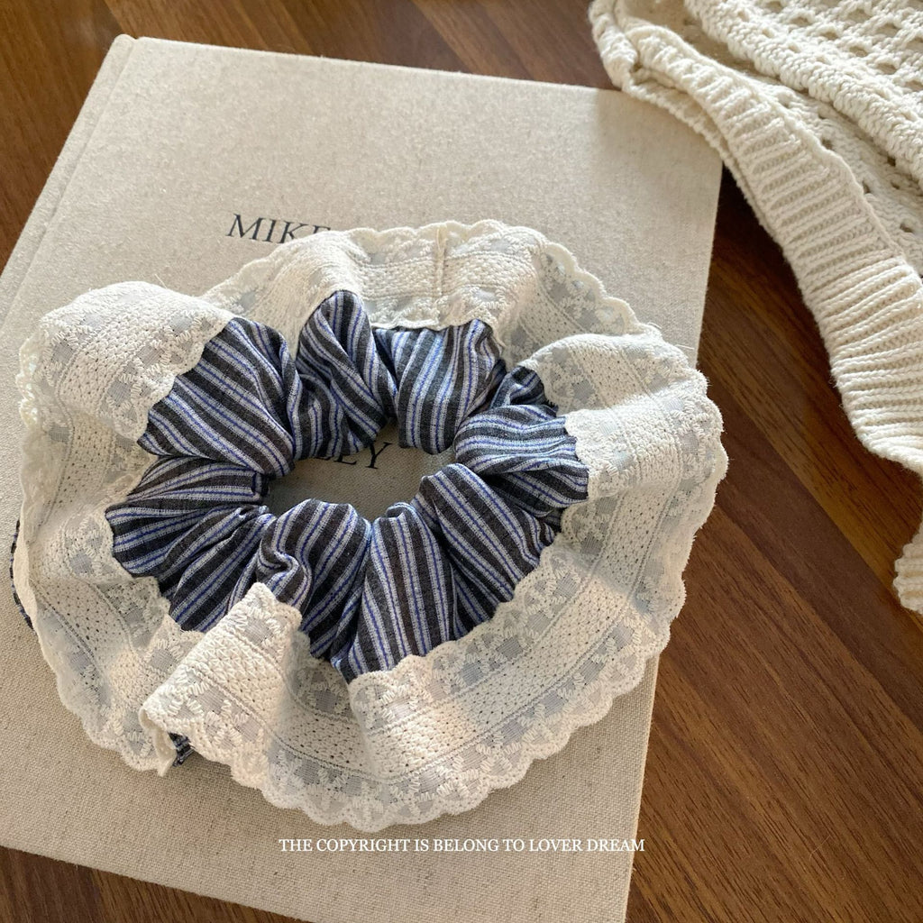 Assorted Blue Hair Accessories Set