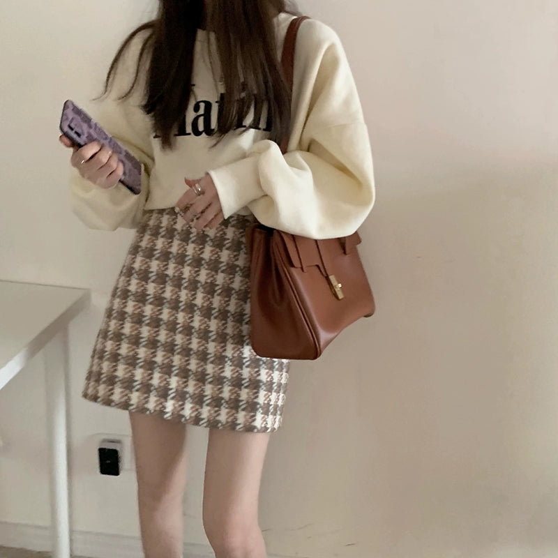 Jocelyn Plaid Skirt