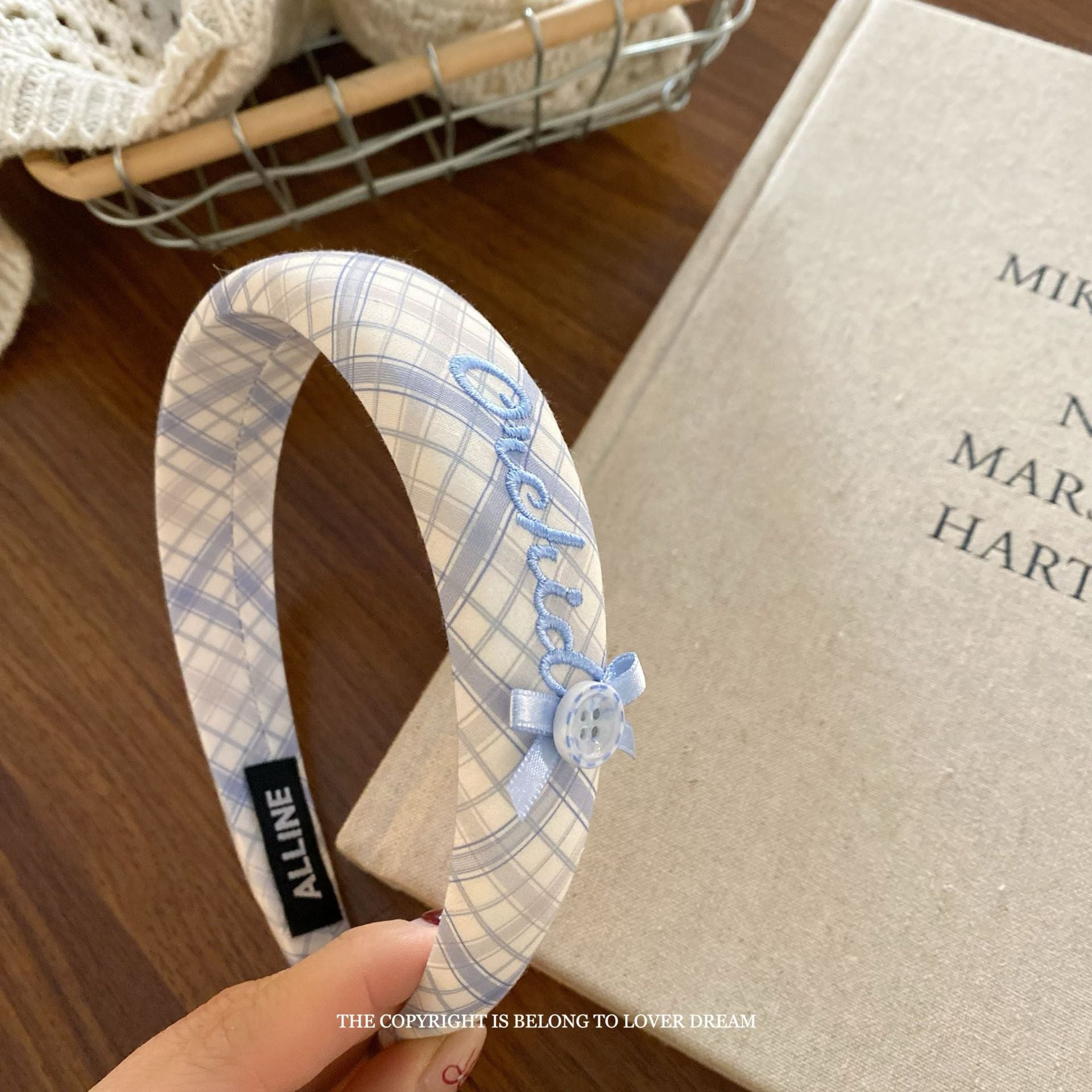 Assorted Blue Hair Accessories Set
