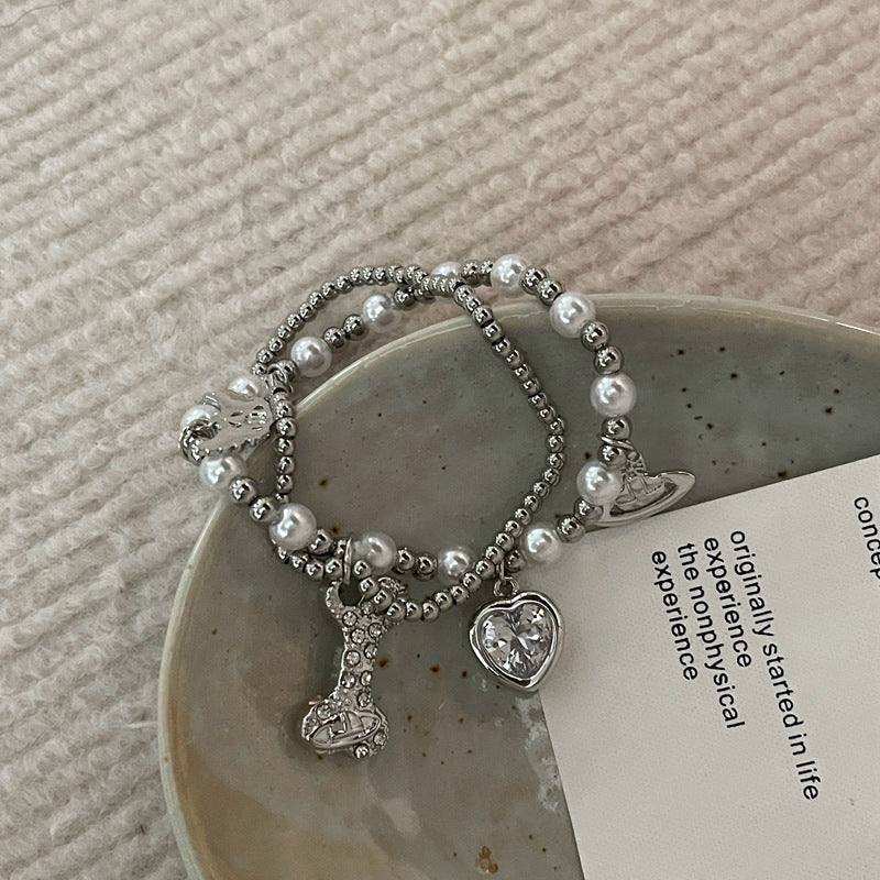 Mini Bone silver Bracelet