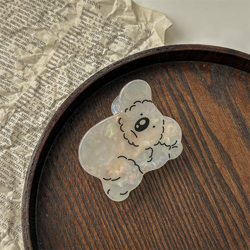 Charming Patterned Hair Claw Set