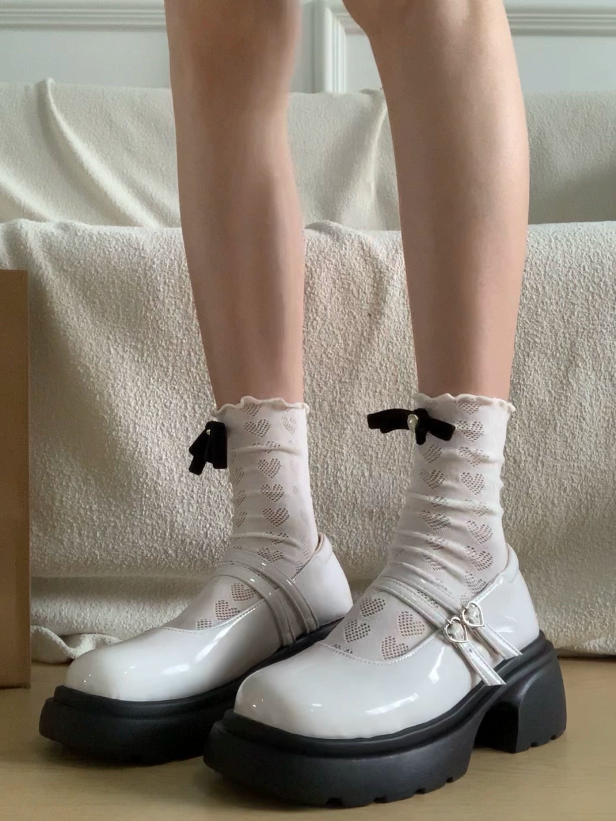 Classic Glossy Mary Jane Shoes