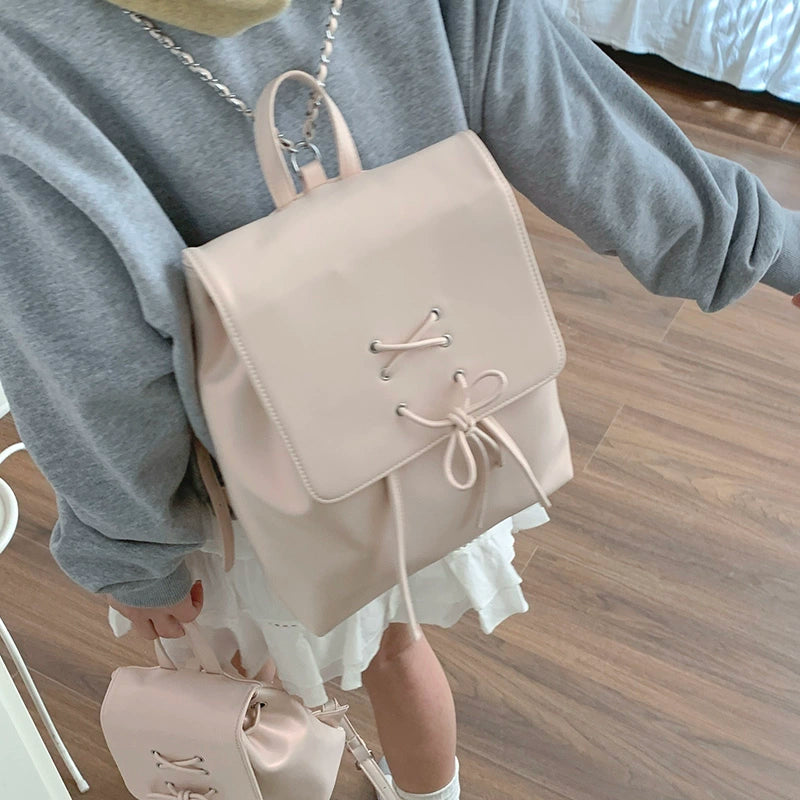 Ballet Glossy Ribbon Backpack