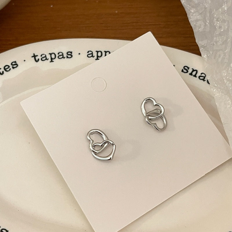 Connecting Heart Earring