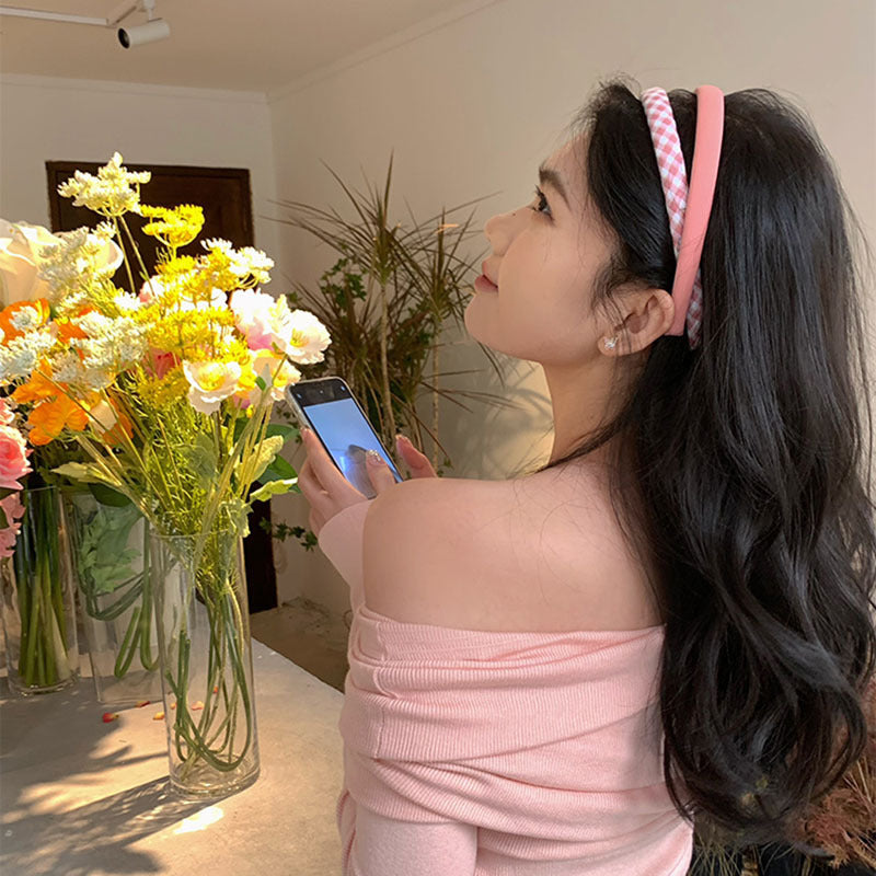 Summer Check Headband