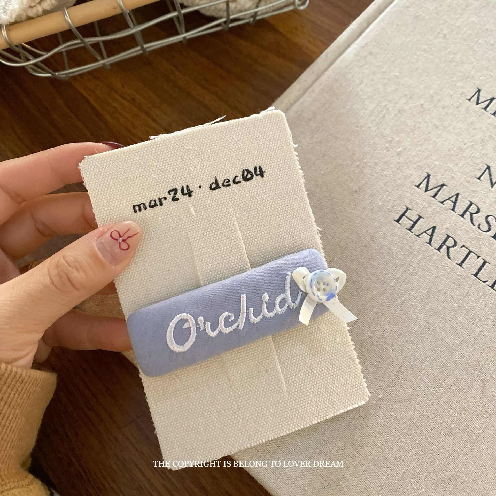 Assorted Blue Hair Accessories Set