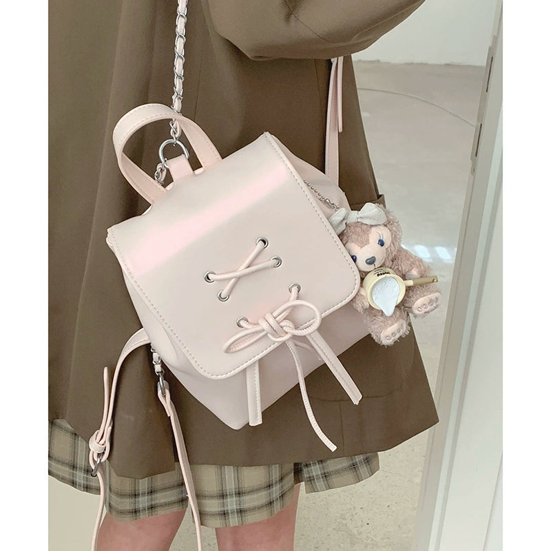 Ballet Glossy Ribbon Backpack