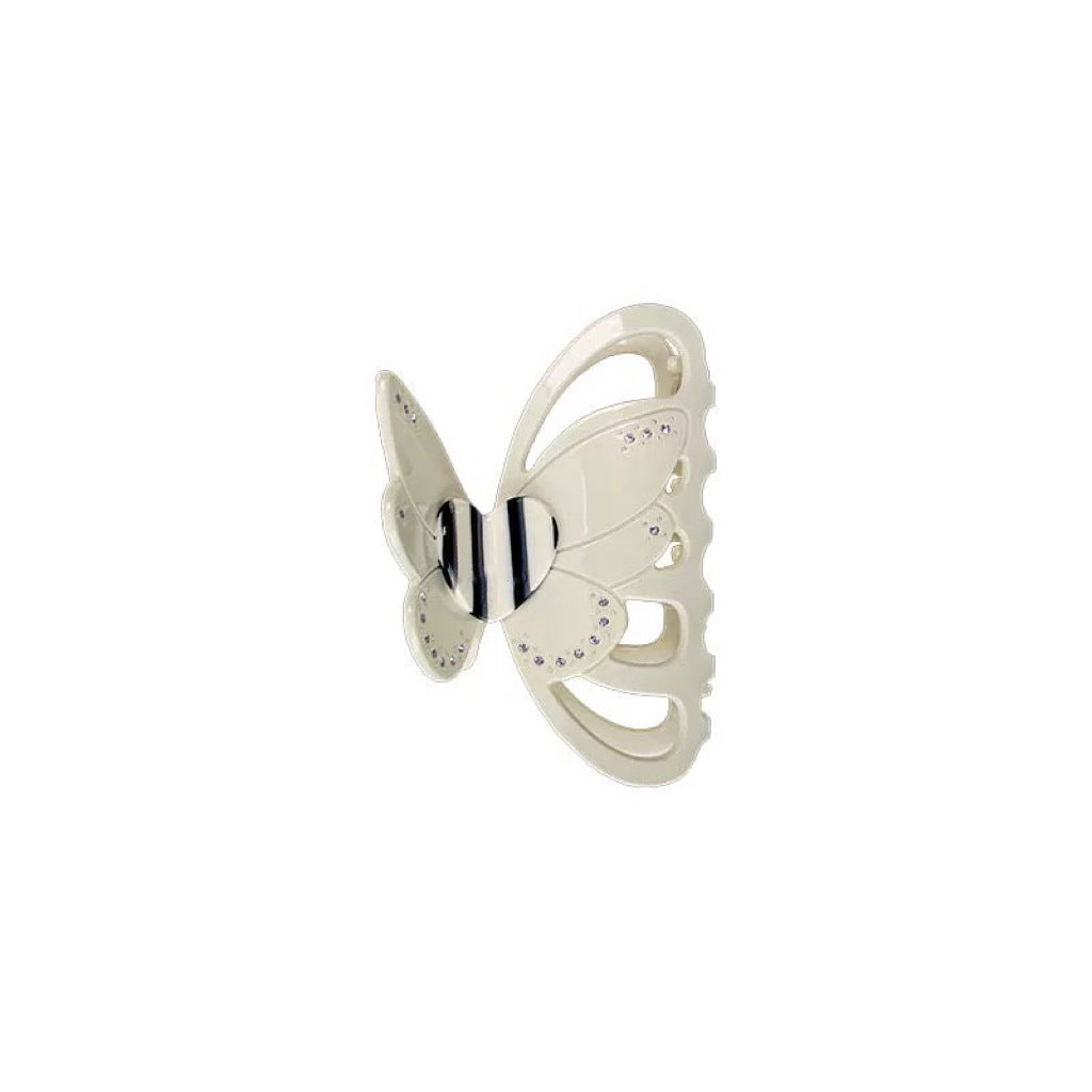 Pink Butterfly Hair Claw