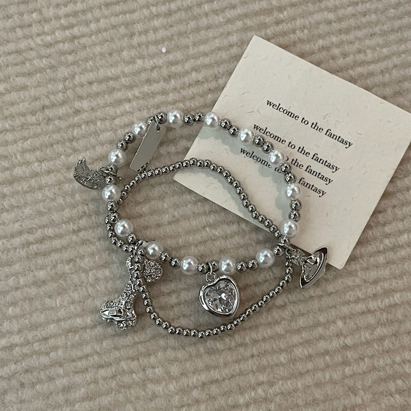 Mini Bone silver Bracelet