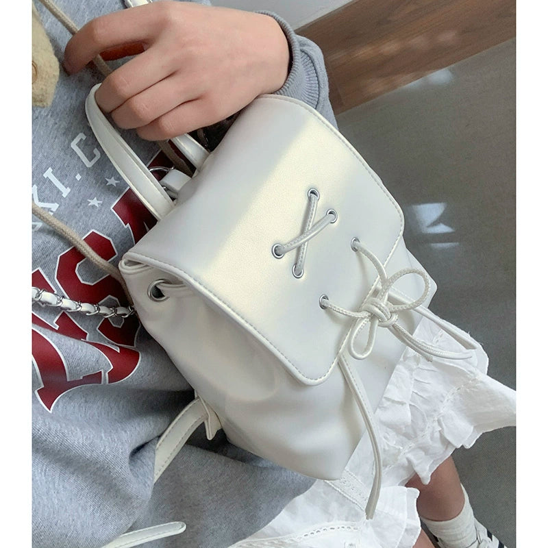 Ballet Glossy Ribbon Backpack