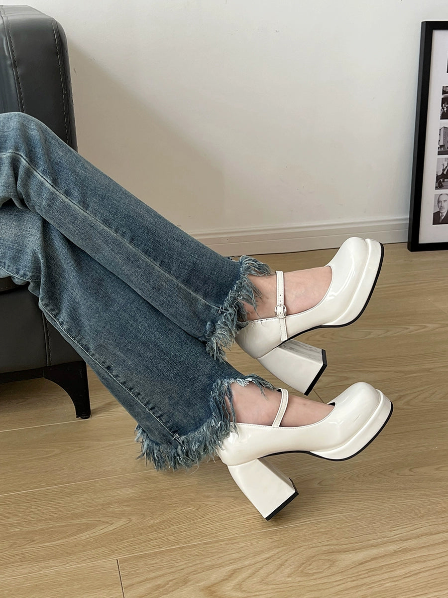 Karina Mid Heel Mary Jane