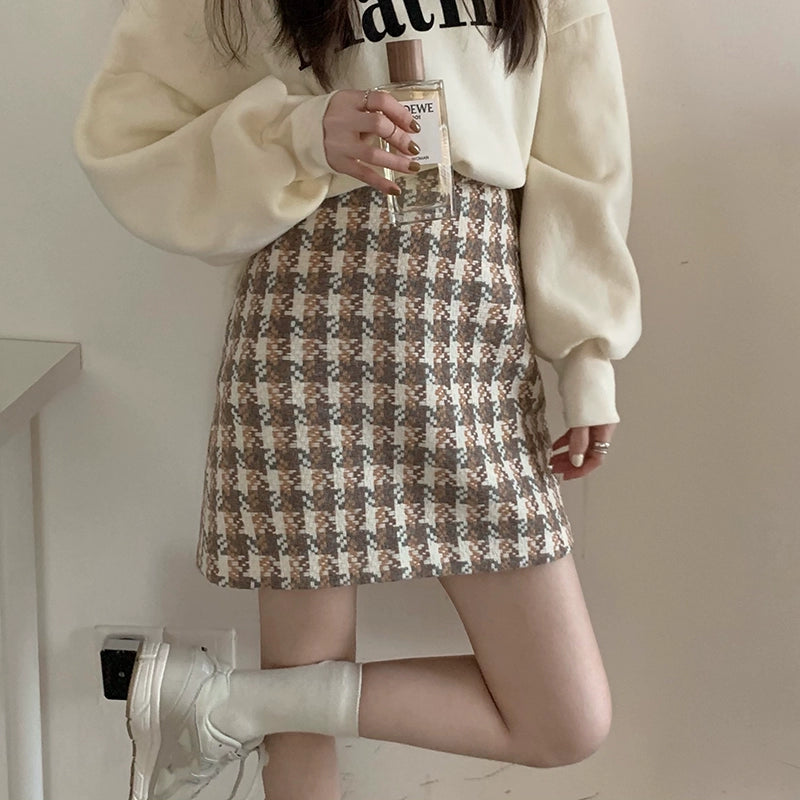 Jocelyn Plaid Skirt