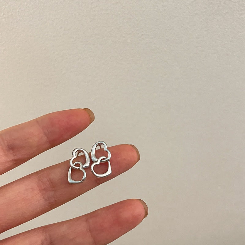 Connecting Heart Earring
