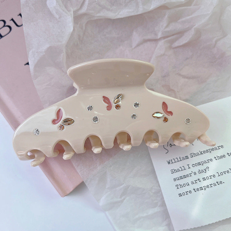 Elegant Gemstone Hair Claw