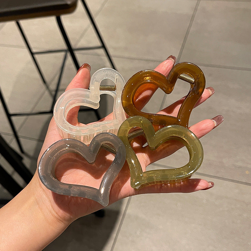 Earthy Vibe Heart Clip